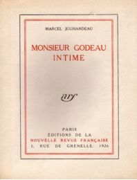 JOUHANDEAU : Monsieur Godeau intime - First edition - Edition-Originale.com