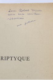 JOUHANDEAU : Triptyque - Autographe, Edition Originale - Edition-Originale.com