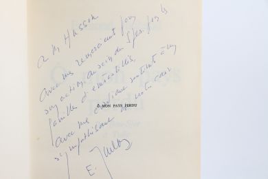 JOUHAUD : ô mon Pays perdu - De Bou-Sfer à Tulle - Signed book, First edition - Edition-Originale.com