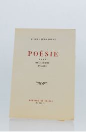 JOUVE : Poésie. Mélodrame - Moires - Autographe, Edition Originale - Edition-Originale.com