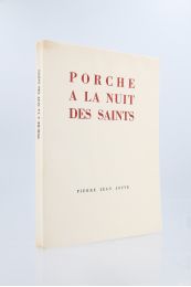 JOUVE : Porche à la nuit des saints - First edition - Edition-Originale.com