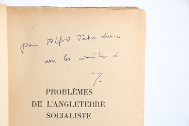 JOUVENEL : Problèmes de l'Angleterre socialiste - Signiert, Erste Ausgabe - Edition-Originale.com