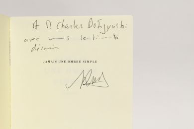 KADDOUR : Jamais une ombre simple - Signed book, First edition - Edition-Originale.com