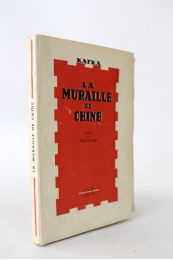 KAFKA : La muraille de Chine - Edition Originale - Edition-Originale.com