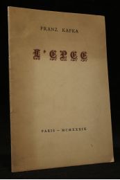 KAFKA : L'épée - First edition - Edition-Originale.com