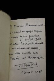KAH : Aux enfers du crime - Autographe, Edition Originale - Edition-Originale.com