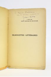KAHN : Silhouettes littéraires - Autographe, Edition Originale - Edition-Originale.com