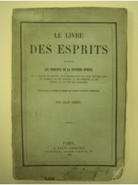 KARDEC : Le livre des esprits - First edition - Edition-Originale.com