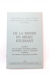 KHAYATI : De la misère en milieu étudiant considérée sous ses aspects économique, politique, psychologique, sexuel et notamment intellectuel et de quelques moyens pour y remédier - Prima edizione - Edition-Originale.com