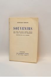 KIPLING : Souvenirs - First edition - Edition-Originale.com