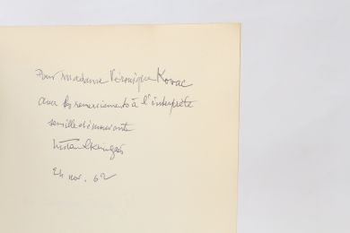 KLINGSOR : Le tambour voilé - Libro autografato, Prima edizione - Edition-Originale.com