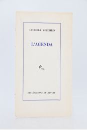 KOECHLIN : L'agenda - Erste Ausgabe - Edition-Originale.com