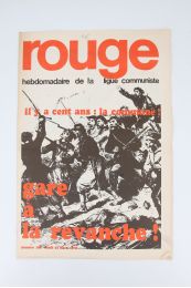 KRIVINE : Rouge, hebdomadaire de la Ligue communiste N°106 