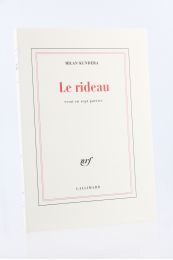 KUNDERA : Le rideau - Erste Ausgabe - Edition-Originale.com