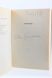 KUNDERA : L'insoutenable légèreté de l'être - Libro autografato, Prima edizione - Edition-Originale.com