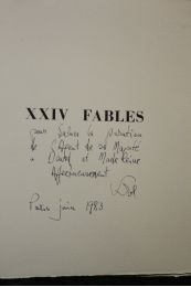 LA FONTAINE : XXIV fables de La Fontaine - Signiert, Erste Ausgabe - Edition-Originale.com