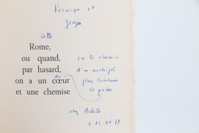 LABRUSSE : Rome ou quand par hasard on a un coeur et une chemise - Signed book, First edition - Edition-Originale.com