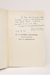 LACAN : De la psychose paranoïaque dans ses rapports avec la personnalité - Signed book, First edition - Edition-Originale.com