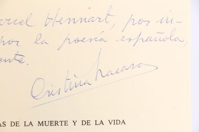 LACASA : Poemas de la Muerte y de la Vida - Autographe, Edition Originale - Edition-Originale.com