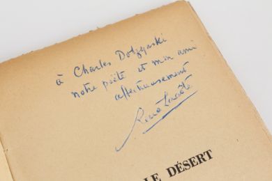 LACOTE : Où finit le désert - Libro autografato - Edition-Originale.com