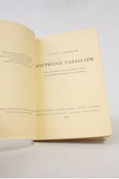 LAFORGUE : Stéphane Vassiliew - Erste Ausgabe - Edition-Originale.com