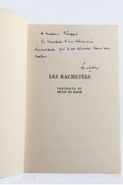 LAHAYE : Les rachetées. Portraits et récits de bagne 1942-1945 - Autographe, Edition Originale - Edition-Originale.com