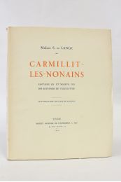 LANGE : Carmillit-les-Nonains, fantaisie en ut majeur sur des souvenirs de villégiature - Prima edizione - Edition-Originale.com