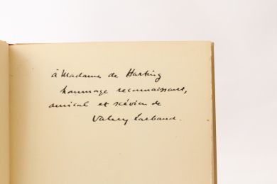 LARBAUD : Paris de France - Libro autografato, Prima edizione - Edition-Originale.com