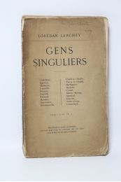 LARCHEY : Gens singuliers - Autographe, Edition Originale - Edition-Originale.com