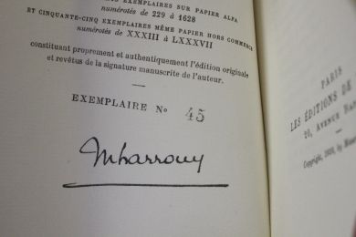LARROUY : Trop de bonheur - Autographe, Edition Originale - Edition-Originale.com