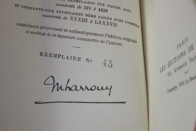 LARROUY : Trop de bonheur - Libro autografato, Prima edizione - Edition-Originale.com