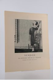 LARSEN : Nemrod ou le départ pour la chasse, Costume de chasse de Larsen (La Gazette du Bon ton, 1922 n°8) - Prima edizione - Edition-Originale.com