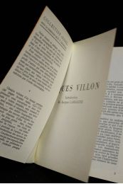 LASSAIGNE : Jacques Villon - First edition - Edition-Originale.com