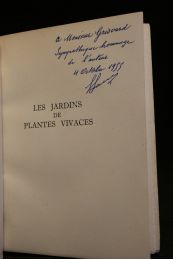 LAUMONNIER : Jardins de plantes vivaces - Autographe - Edition-Originale.com
