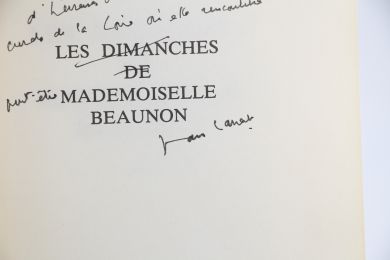 LAURENT : Les Dimanches de Mademoiselle Beaumon - Signiert - Edition-Originale.com