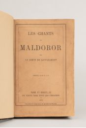 LAUTREAMONT : Les chants de Maldoror - Prima edizione - Edition-Originale.com