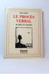 LE CLEZIO : Le procès-verbal - Autographe - Edition-Originale.com