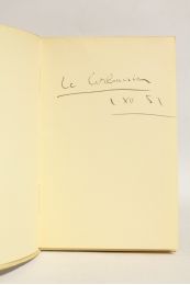 LE CORBUSIER : Poésie sur Alger - Autographe, Edition Originale - Edition-Originale.com