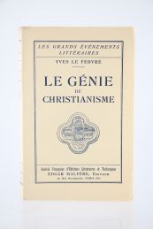 LE FEBVRE : Le Génie du Christianisme - Edition Originale - Edition-Originale.com