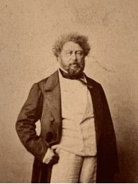 LE GRAY  : [Photographie] Portrait photographique d'Alexandre Dumas - Edition-Originale.com