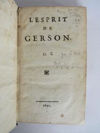 LE NOBLE : L'esprit de Gerson - Erste Ausgabe - Edition-Originale.com