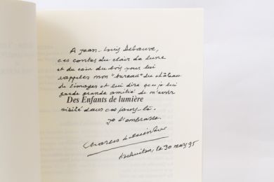 LE QUINTREC : Des enfants de lumière - Signiert, Erste Ausgabe - Edition-Originale.com