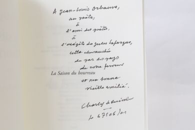 LE QUINTREC : La saison du bourreau - Libro autografato, Prima edizione - Edition-Originale.com
