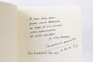 LE QUINTREC : Les lumières du soir. Journal 1980-1985 - Signiert, Erste Ausgabe - Edition-Originale.com