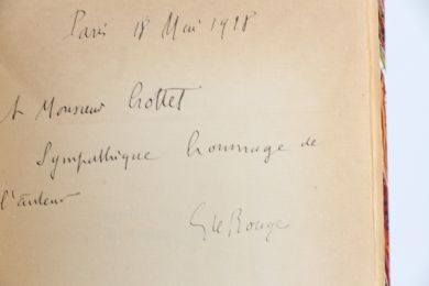 LE ROUGE : Verlainiens et décadents - Signed book, First edition - Edition-Originale.com