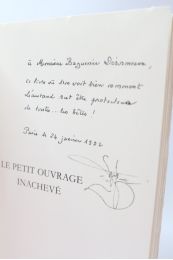 LEAUTAUD : Le petit ouvrage inachevé - Signiert - Edition-Originale.com