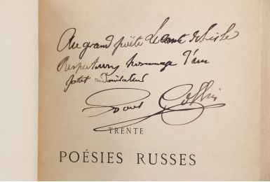 LECONTE DE LISLE : Trente poésies russes - Autographe, Edition Originale - Edition-Originale.com