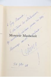 LEFEVRE : Monsieur Maubenoit  - Autographe, Edition Originale - Edition-Originale.com