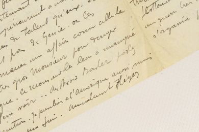 LEGER : L'une des plus sublimes lettres de Fernand Léger - Signiert, Erste Ausgabe - Edition-Originale.com