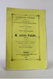 LEGOYT : Notice biographique sur M. Antoine Passy deputé - Edition Originale - Edition-Originale.com